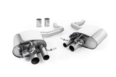 Milltek Sport Mercedes C63S Coupe V8 (GPF Models) - Rear Silencer / Axle-Back Exhaust System
