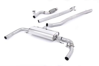 Milltek Sport Mercedes CLA45 AMG - Cat-Back Exhaust System - Uses OE Trims
