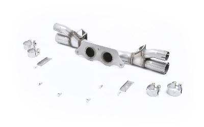 Milltek Sport Porsche 991.1/991.2 GT3 & GT3 RS - Rear Silencer Bypass - Re-uses OE Trims