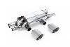 Milltek Sport Porsche 991.2 3.0 T/S/GTS - Rear Silencer - view 3