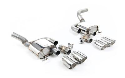 Milltek Sport Porsche Macan 2.9 V6 GTS & Turbo (Facelift Models) - Rear Silencer(s) - Valved Rear Silencers