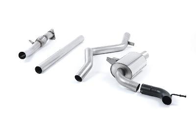 Milltek Sport Renault Megane Renaultsport II (Cup, Trophy/Trophy R) - Cat-Back Exhaust System - Uses OE Tip