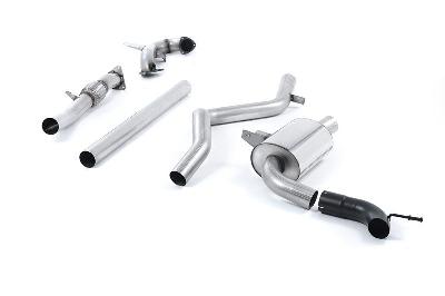Milltek Sport Renault Megane Renaultsport II (Cup, Trophy/Trophy R) - Turbo-Back Exhaust System with Catalyst Delete