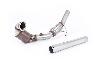 Milltek Sport Seat Ibiza Cupra 1.8 TFSI & VW Polo GTI 1.8 TSI - Large Bore Downpipe with Hi-Flow Sports Catalyst (For Milltek Cat-Back)