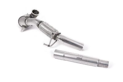 Milltek Sport Seat Ibiza Cupra 1.8 TFSI & VW Polo GTI 1.8 TSI - Large Bore Downpipe with Hi-Flow Sports Catalyst (For OE Cat-Back)