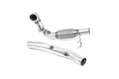 Milltek Sport Seat Leon Cupra/Skoda Octavia vRS/VW MK7.5 GTI - Cast Downpipe with GPF/OPF & Catalyst Delete (For Milltek Catback Only)