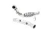 Milltek Sport Seat Leon Cupra/Skoda Octavia vRS/VW MK7.5 GTI - Cast Downpipe with GPF/OPF & Catalyst Delete (For Milltek Catback Only) - view 2