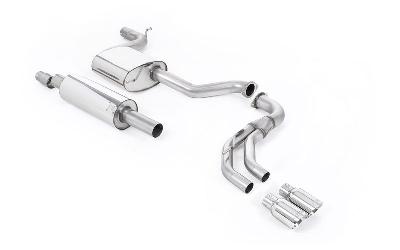Milltek Sport Seat Leon FR 1.8 TSI 180ps - Road+ (Part-) Cat-Back Exhaust System