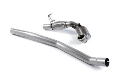 Milltek Sport Seat Leon ST Cupra & Skoda vRS 2.0 TSI - Large Bore Downpipe with Hi-Flow Sports Catalyst (for 220ps Models)