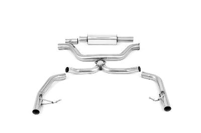 Milltek Sport Skoda Octavia vRS 2.0 TSI 245ps - OPF/GPF Back System - Fits to OE Trims