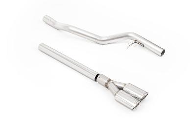 Milltek Sport VW Amarok 3.0 V6 TDI - Cat-Back Exhaust System with Twin Oval Outlets