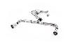 Milltek Sport VW Golf GTi Mk6 - Cat-Back Exhaust System For OE Downpipe