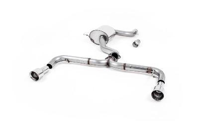 Milltek Sport VW Golf GTi Mk6 - Cat-Back Exhaust System For OE Downpipe