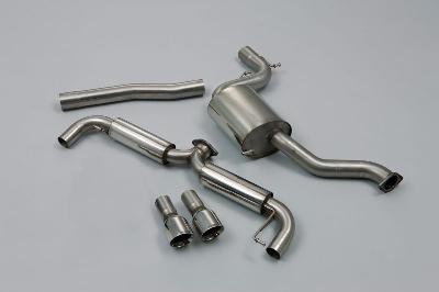 Milltek Sport VW Golf GTi Mk6 - Part Cat-Back Race Exhaust System