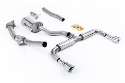 Milltek Sport VW Golf GTi Mk6 - Turbo-Back Exhaust System with Catalyst Delete