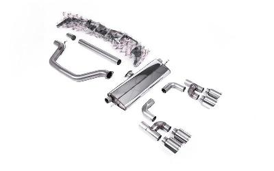 Milltek Sport VW Golf GTI Mk8 - Particulate Filter-Back - Golf R Style - Road+