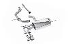 Milltek Sport VW Golf Mk5 2.0 TDI 140PS - Cat-Back Exhaust System (For GTI Valance)