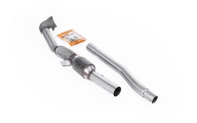 Milltek Sport VW Golf Mk5 & Mk6 2.0 - Stainless Steel Cast Downpipe with Race Cat (For OE Cat-Back) (Golf GTI)