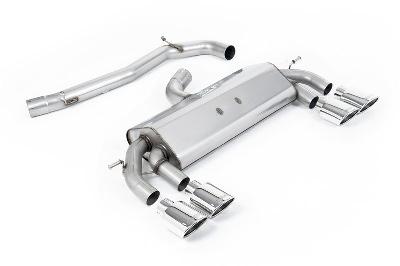 Milltek Sport VW Golf R MK7 2.0 TSI (76.2mm systems) - RACE (Louder) Cat-Back Exhaust System