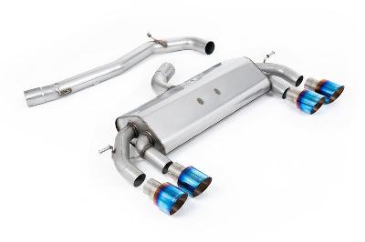 Milltek Sport VW Golf R MK7 2.0 TSI (76.2mm systems) - RACE (Louder) Cat-Back Race Exhaust System