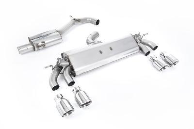 Milltek Sport VW Golf R MK7.5 2.0 TSI 310ps (Non GPF Models & 76mm systems) - Cat-Back Exhaust System