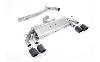 Milltek Sport VW Golf R MK7.5 2.0 TSI 310ps (Non GPF Models & 76mm systems) - Non-Valved & Cat-Back Race Exhaust System - view 2