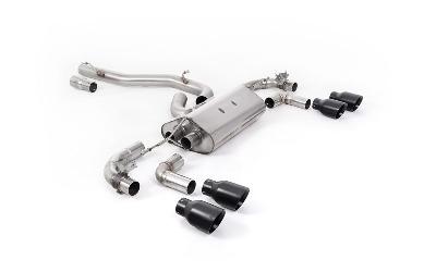 Milltek Sport VW Golf R Mk7.5 - 80mm / 3.15 inch Valved Race System