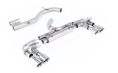 Milltek Sport VW Golf R MK7 - 80mm Race Cat-back ( - Loudest)