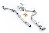 Milltek Sport VW Jetta MK6 GLI 2.0T TSI - Turbo-Back Exhaust System with Catalyst Delete