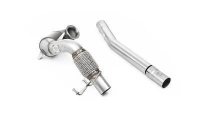Milltek Sport VW Polo GTI 2.0 TSI (AW - 5 Door/Non GPF Models) - Downpipe and Race Cat for Milltek Cat Back