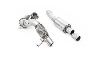 Milltek Sport VW Polo GTI 2.0 TSI (AW - 5 Door/Non GPF Models) - Downpipe and Race Cat for OE Cat Back