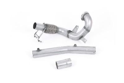 Milltek Sport VW Polo GTI 2.0 TSI (AW - 5 Door/Pre Facelift/GPF Models) - Downpipe & De-Cat - For Milltek Cat-Back