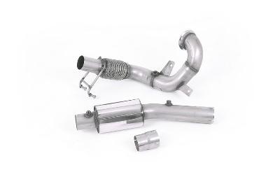 Milltek Sport VW Polo GTI 2.0 TSI (AW - 5 Door/Pre Facelift/GPF Models) - Downpipe & De-Cat - For OE Cat-Back