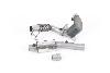 Milltek Sport VW Polo GTI 2.0 TSI (AW - 5 Door/Pre Facelift/GPF Models) - Downpipe with Hi-Flow Sports Cat - For OE Cat-Back - view 3