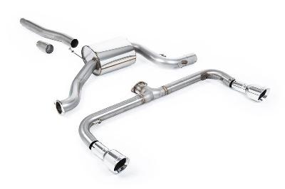Milltek Sport VW Scirocco GT 2.0 TSI 200ps - Cat-Back Exhaust System (For Scirocco R Valance)