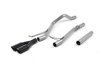 Milltek Sport VW T5/T6 LWB - DPF-Back Exhaust System with Twin Black Oval Outlets