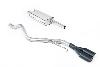 Milltek Sport VW T5/T6 SWB - DPF-Back Exhaust System with Twin Black oval Outlets - view 2
