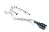 Milltek Sport VW T6 LWB 2.0TSI Petrol - Cat-Back Exhaust System with Twin Cerakote Black Oval Outlets