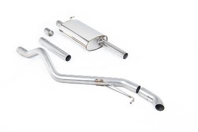 Milltek Sport VW T6 LWB 2.0TSI Petrol - Road+ Cat-Back Exhaust System with Discrete Outlet