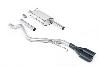Milltek Sport VW T6 LWB 2.0TSI Petrol - Road+ Cat-Back Exhaust System with Twin Cerakote Black Oval Outlets