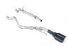 Milltek Sport VW T6 SWB 2.0TSI Petrol - Cat-Back Exhaust System with Twin Cerakote Black Oval Outlet
