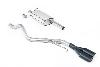 Milltek Sport VW T6 SWB 2.0TSI Petrol - Road+ Cat-Back Exhaust System with Twin Cerakote Black Oval Outlets