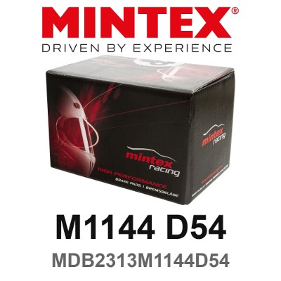 Pumaspeed 355mm Big Brake Kit Race Pads - Mintex M1144 D54 (MDB2313M1144D54) - For Our Race Caliper Only