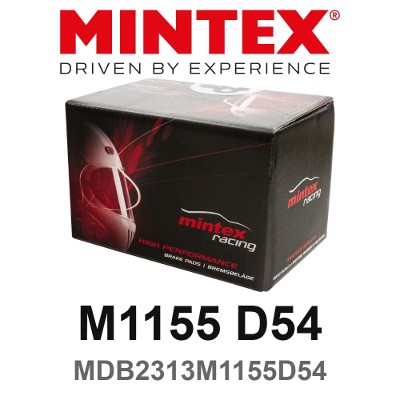 Pumaspeed 355mm Big Brake Kit Race Pads - Mintex M1155 D54 (MDB2313M1155D54) - For Our Race Caliper Only