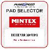 Mintex Racing front brake pads - Ford Fiesta ST Mk8 - pad selector