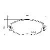 Mintex Racing Front Brake Pads - Ford Mondeo ST 220 - pad shape drawing