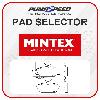 Mintex Racing Front Brake Pads - Renault Clio 182 2.0 16v - Pumaspeed pad selector, choose your compound
