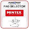 Mintex Racing Rear Brake Pads - MINI One / Cooper (R50) - Pumaspeed pad selector, choose your compound