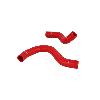 Mishimoto MMHOSE-CIV-02SIRD Silicone Radiator Hose Kit - Honda Civic Type R EP3