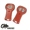OX 4500 lb 12V Electric Winch, Steel Cable, Roller Fairlead - wireless remotes